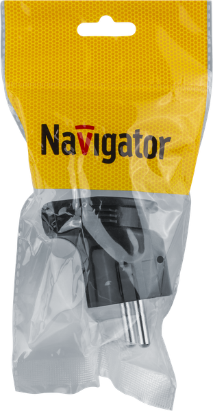 Вилка штепсельная Navigator NCA-PL04-16A-E-BL / 61 363