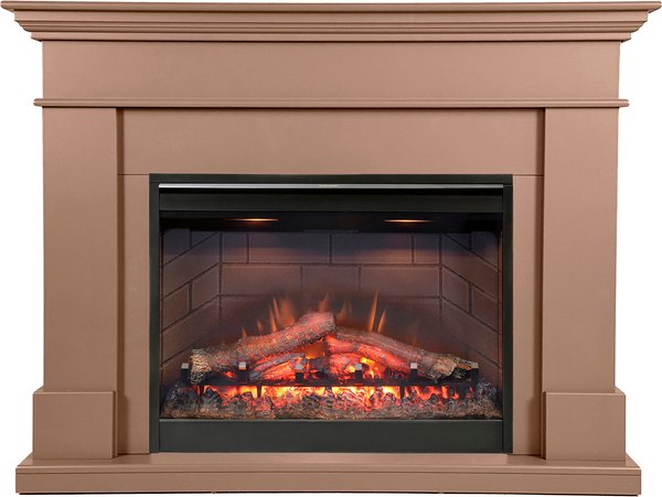 Каминокомплект Смолком California MB/JUP/SYM26 DF2608-INT Symphony 26 Mocha Mousse - фото
