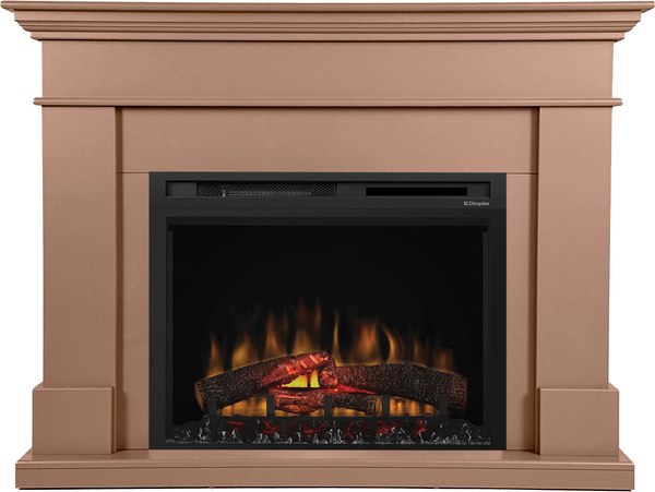 Каминокомплект Смолком California MB/JUP/SYM26 XHD28L-INT Mocha Mousse (17-1230 Pantone 2025) - фото