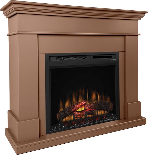 Каминокомплект Смолком California MB/JUP/SYM26 XHD28L-INT Mocha Mousse (17-1230 Pantone 2025)