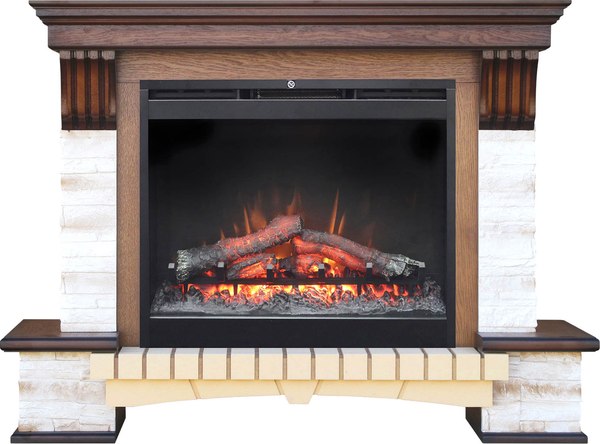 Каминокомплект Смолком Stone Montebello MB/JUP/SYM26 DF2624L-INT Symphony 26 - фото