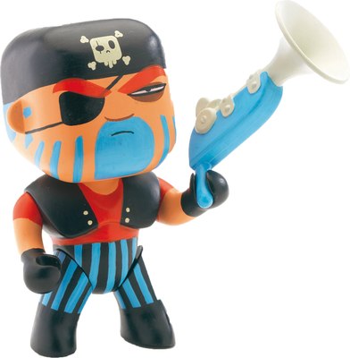 Фигурка коллекционная Djeco Arty Toys Пират Джек Скулл / DJ06801 - фото