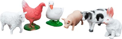 Набор фигурок игровых Играем вместе Домашние животные / YG98434-R - фото