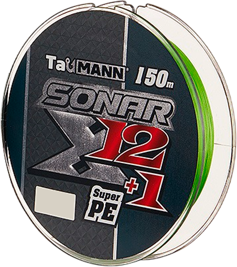 Леска плетеная TauMANN Sonar X12+1 PE 150м 1.2 0.18мм / 06303 - фото