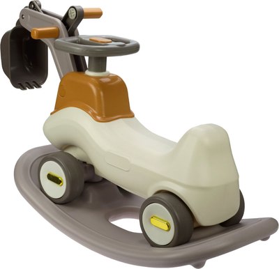 Качалка-каталка Solmax&Kids Экскаватор / YI99829 - фото