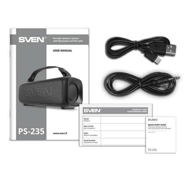 Портативная акустика Sven PS-235