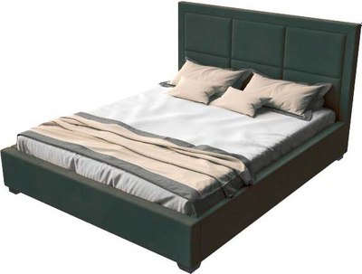 Двуспальная кровать Elmax Империя Стационарное 200x200 - фото