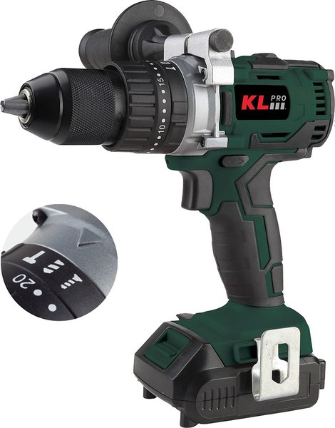 Аккумуляторная дрель-шуруповерт KLPRO KLDM18B-20