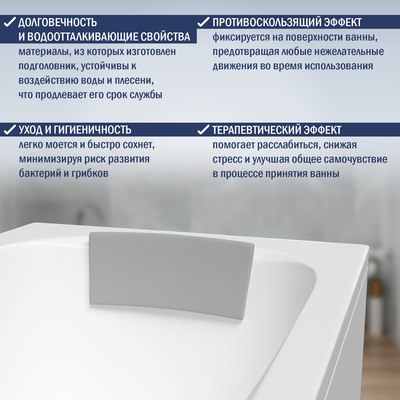 Ванна акриловая Lauter Ava 180 / 21208080