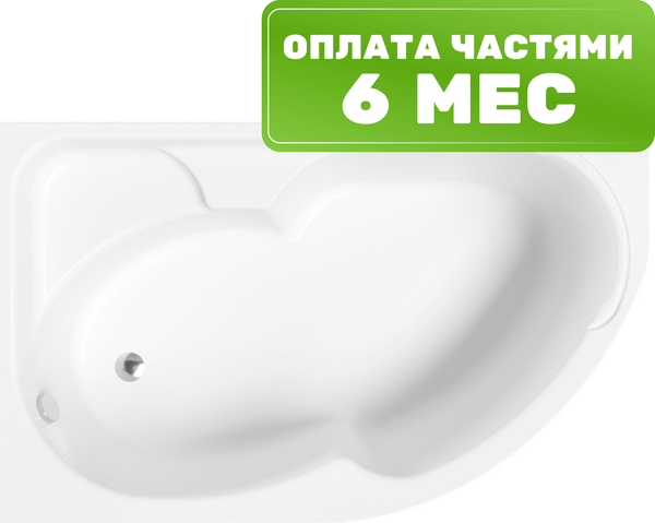Ванна акриловая Lauter Geneva 170x105 / 2103170L