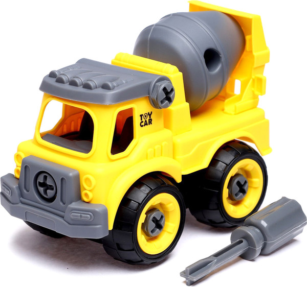 Игрушка-конструктор Sima-Land Бетономешалка D918 / 7016002 - фото