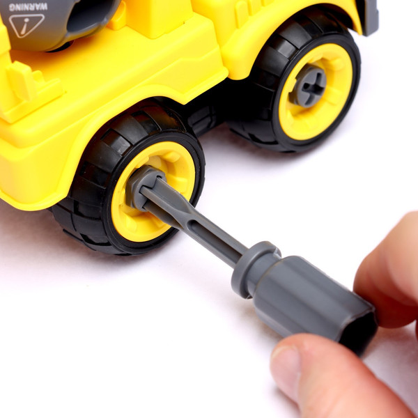 Игрушка-конструктор Sima-Land Бетономешалка D918 / 7016002