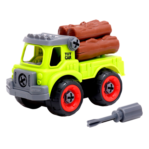 Игрушка-конструктор Sima-Land Лесовоз RC367C / 10576506 - фото
