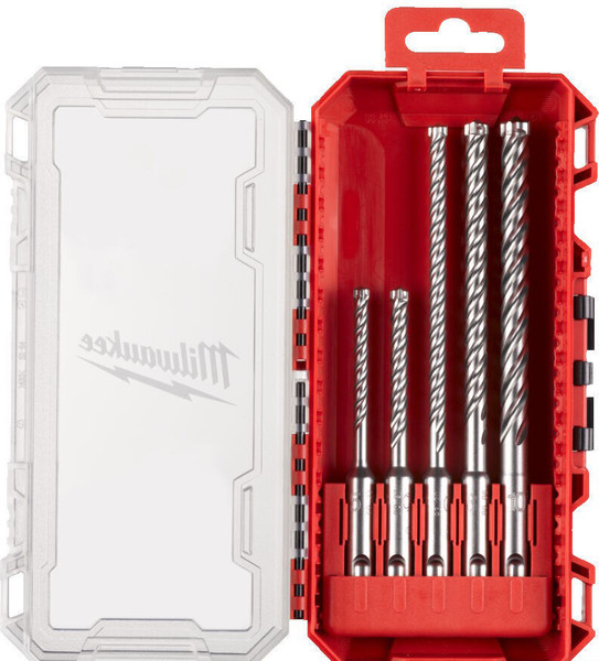 Набор буров Milwaukee SDS+ MX4 (4932498298)