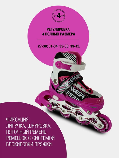 Роликовые коньки CosmoRide Aqua