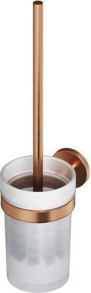 Ершик для унитаза AM.PM X-Joy A85A33344 (розовое золото) - фото