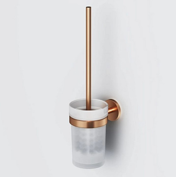 Ершик для унитаза AM.PM X-Joy A85A33344 (розовое золото)