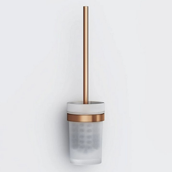 Ершик для унитаза AM.PM X-Joy A85A33344 (розовое золото)