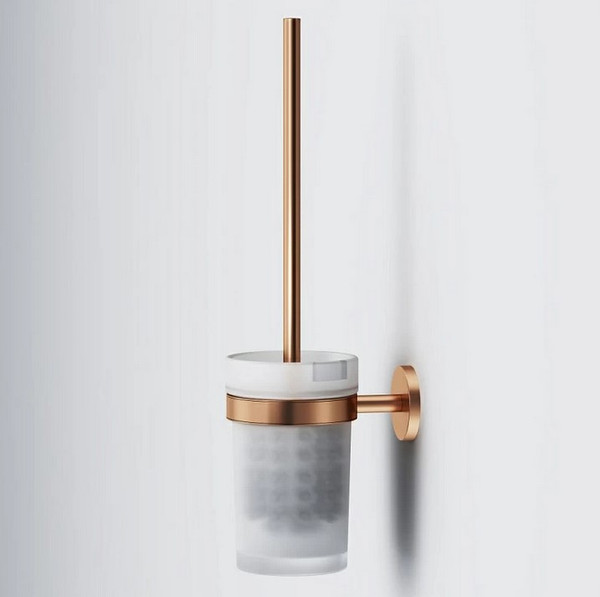 Ершик для унитаза AM.PM X-Joy A85A33344 (розовое золото)