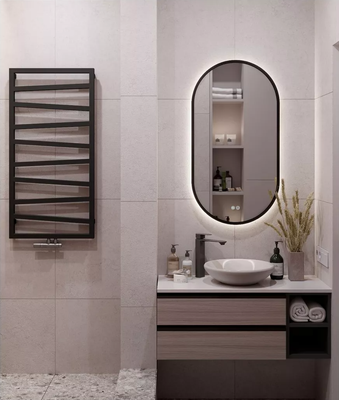 Зеркало Emze 50x100 / LED.UV.50.100.CHE.AF.4K - фото