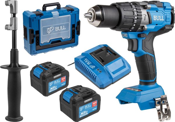Профессиональная дрель-шуруповерт Bull SR 1805 Xcase XLTpro / 1329883 - фото