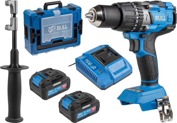 Профессиональная дрель-шуруповерт Bull SR 1805 Xcase XLTpro / 1329882 - фото