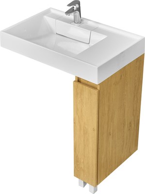 Тумба под умывальник Акватон Лайн 200 / 1A232301LFDK0 - фото