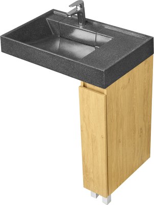 Тумба под умывальник Акватон Лайн 200 / 1A232301LFDK0