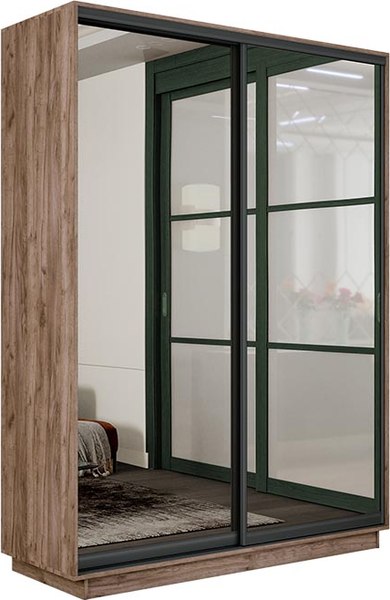 Шкаф-купе ТриЯ Румер-2 СШК 3.140.70-13.13(Н) 2-х дверный - фото