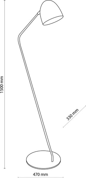 Торшер TK Lighting Soho Black 5037