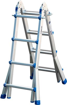 Телескопическая лестница Алюмет ТТ44 - фото