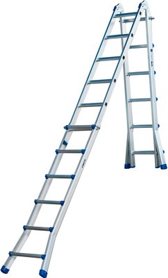 Телескопическая лестница Алюмет ТТ46 - фото