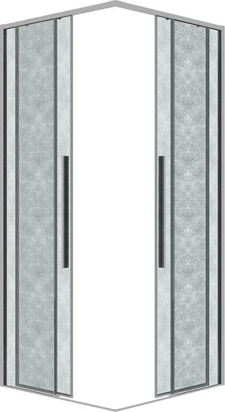 Душевой уголок Grossman Galaxy 120х80х195 / 300.K33.01.12R80L.10.02