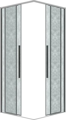 Душевой уголок Grossman Galaxy 90х110х195 / 300.K33.01.90R11L.10.02