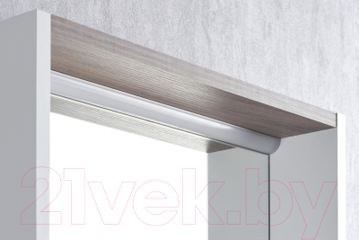 Шкаф с зеркалом для ванной Акватон Бэлла (1A221702BBAZ0)