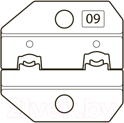 Инструмент обжимной КВТ CTB-09 75827