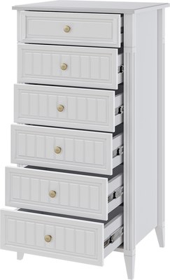 Комод Bravo Мебель Мэгги 6 ящиков