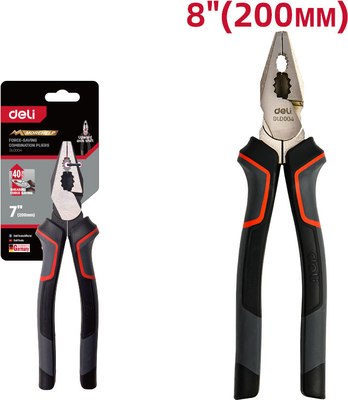 Плоскогубцы Deli EDL0004