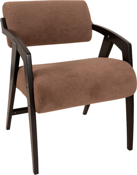 Стул Glider Коричневый/венге - фото