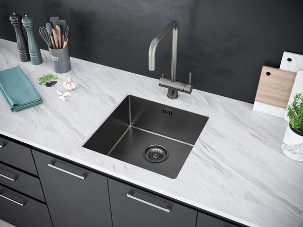 Мойка кухонная Paulmark PM254444-GM