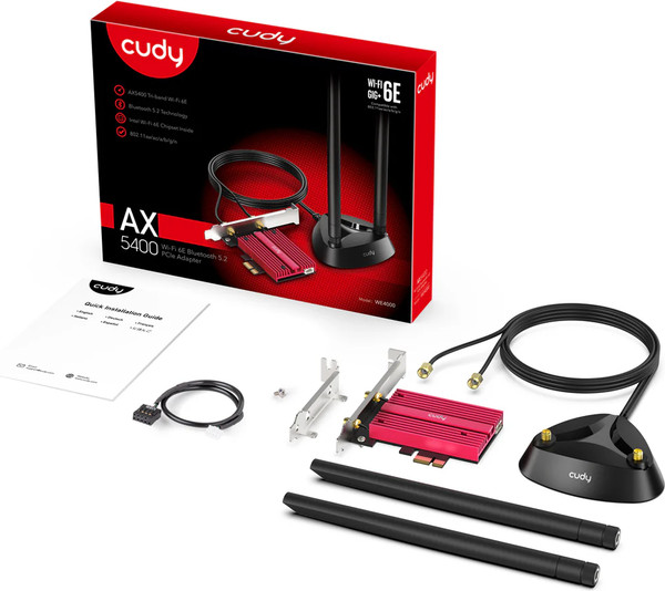 Wi-Fi/Bluetooth-адаптер Cudy WE4000