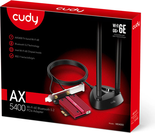 Wi-Fi/Bluetooth-адаптер Cudy WE4000