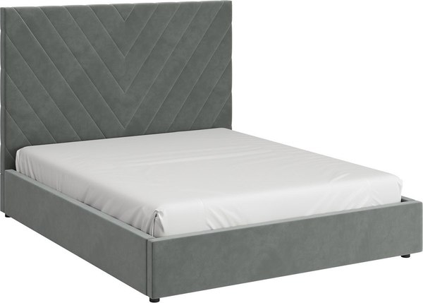 Двуспальная кровать Bravo Мебель Ирма 160x200 без ПМ Стандарт 2 Вариант - фото