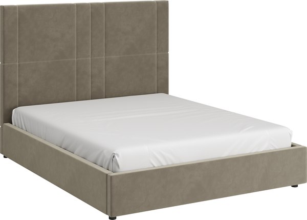 Двуспальная кровать Bravo Мебель Клео 160x200 без ПМ Стандарт 1 Вариант - фото