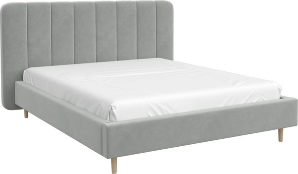 Двуспальная кровать Bravo Мебель Рино 160x200 без ПМ Стандарт 1 Вариант - фото