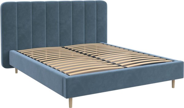 Двуспальная кровать Bravo Мебель Рино 160x200 без ПМ Стандарт 2 Вариант