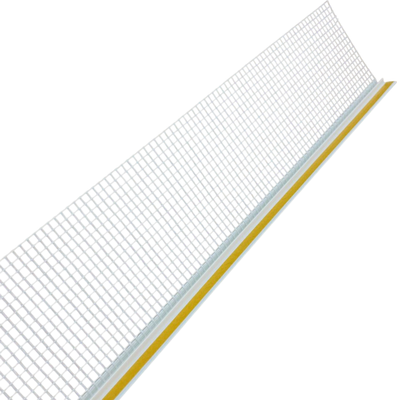 Профиль примыкающий оконный Profilsystems С сеткой с пыльником 9мм - фото