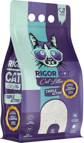 Наполнитель для туалета Rigor Cat Лаванда - фото