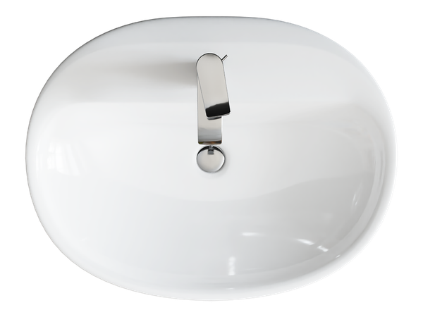 Тумба с умывальником Brevita Elche 80 / ELC-01080-0502Я+0116