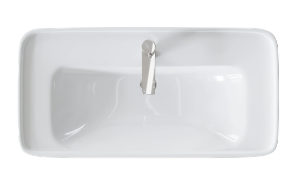 Тумба с умывальником Brevita Elche 100 / ELC-0100-0302Я+0117